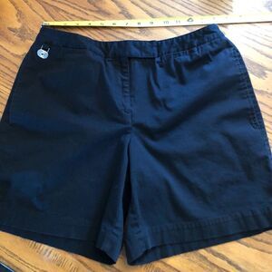 Liz Golf Kylie Women’s Bermuda Walking/golf Shorts Sz 10 Petite Black